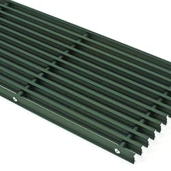 Lineair Convectorputrooster Antraciet Aluminium