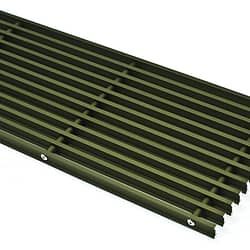 Lineair Convectorputrooster Brons Aluminium