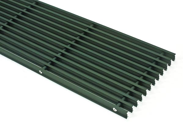 Lineair Convectorputrooster Antraciet Aluminium